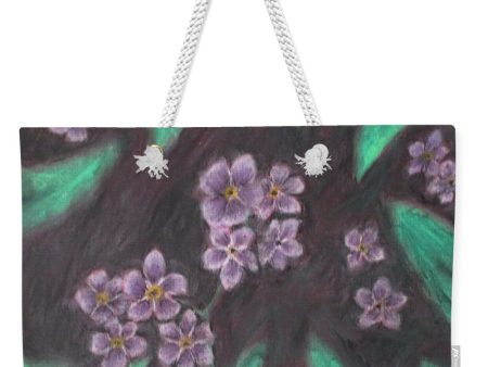 Forget Me Not - Weekender Tote Bag Sale