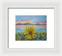 Setting Sunflower - Framed Print Hot on Sale