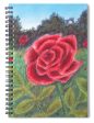 Field of Roses - Spiral Notebook Cheap