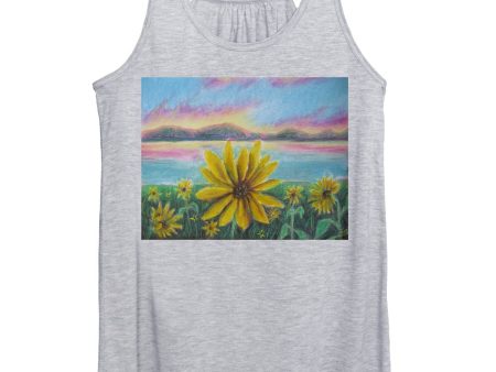 Setting Sunflower - Women s Tank Top For Discount