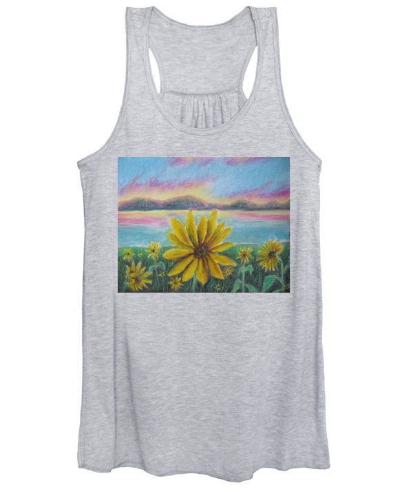 Setting Sunflower - Women s Tank Top For Discount