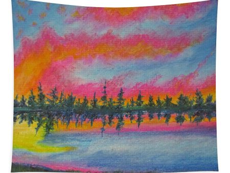 Candycane Sunset - Tapestry Sale