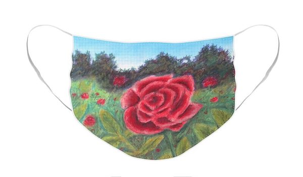 Field of Roses - Face Mask For Sale