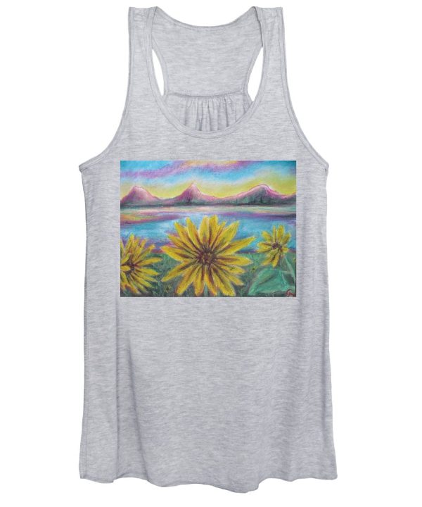 Sunflower Set - Women s Tank Top For Cheap