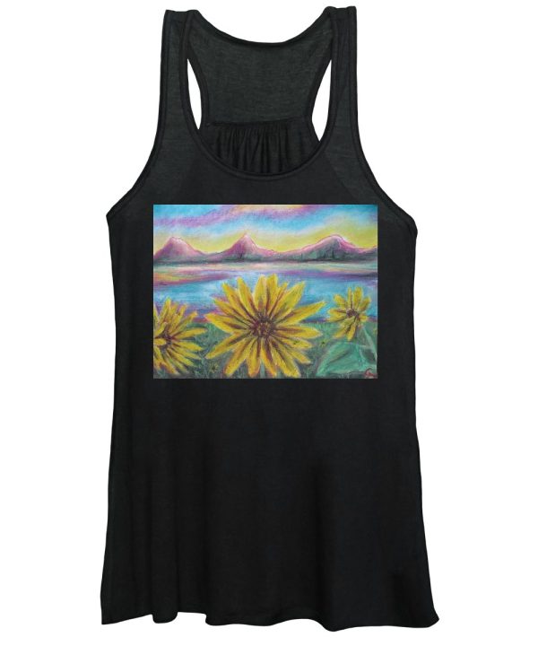 Sunflower Set - Women s Tank Top For Cheap