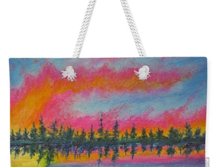 Candycane Sunset - Weekender Tote Bag Online