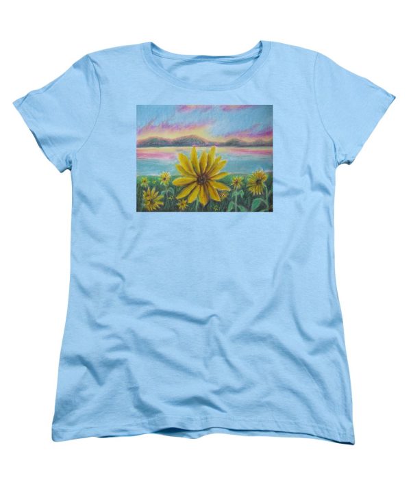 Setting Sunflower - Women s T-Shirt (Standard Fit) Cheap