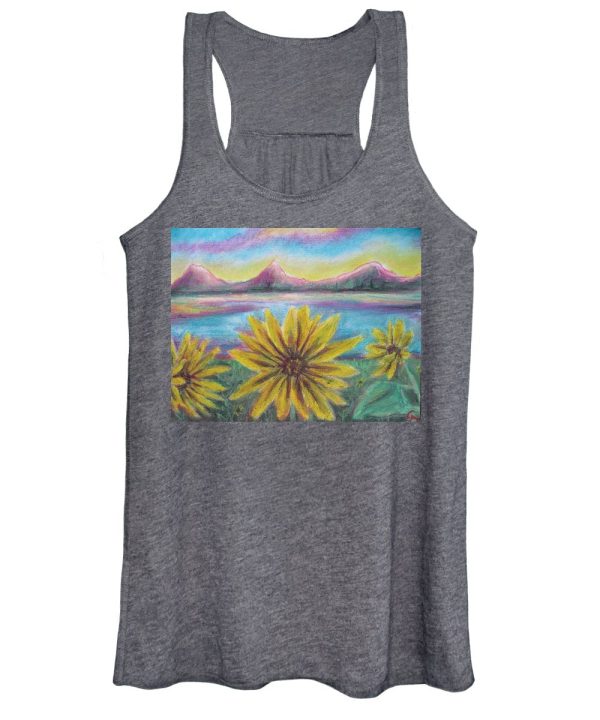 Sunflower Set - Women s Tank Top For Cheap