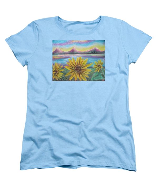 Sunflower Set - Women s T-Shirt (Standard Fit) For Discount