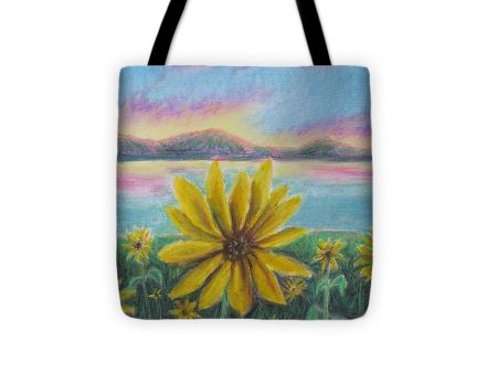 Setting Sunflower - Tote Bag Online