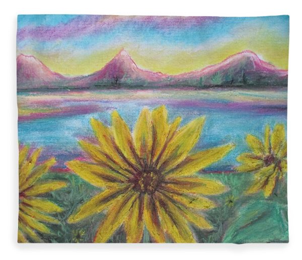 Sunflower Set - Blanket on Sale