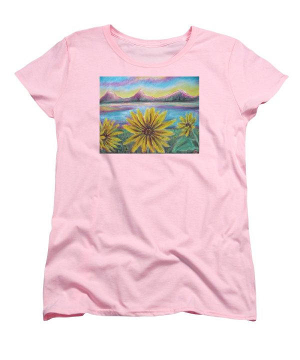 Sunflower Set - Women s T-Shirt (Standard Fit) For Discount