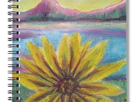 Sunflower Set - Spiral Notebook For Cheap