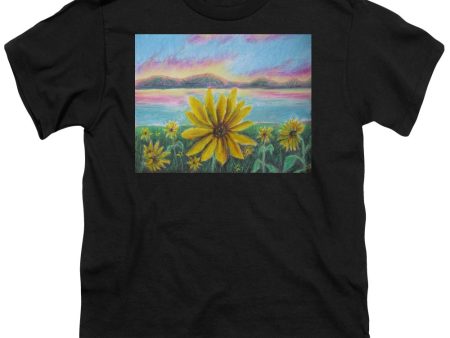 Setting Sunflower - Youth T-Shirt Cheap