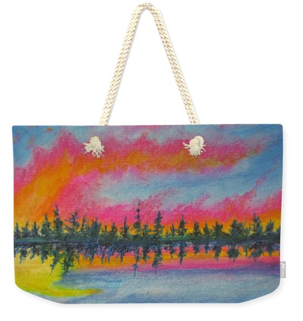 Candycane Sunset - Weekender Tote Bag Online