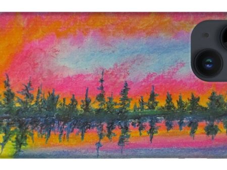 Candycane Sunset - Phone Case For Sale