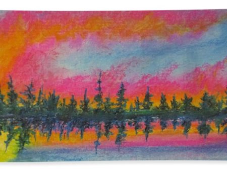 Candycane Sunset - Bath Towel on Sale