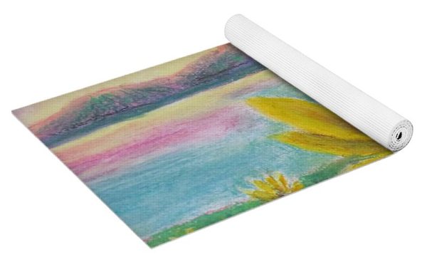 Setting Sunflower - Yoga Mat Online Hot Sale