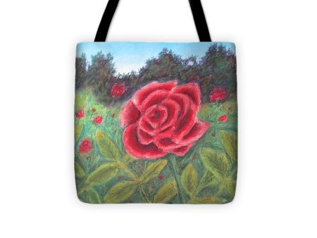 Field of Roses - Tote Bag on Sale