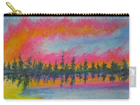 Candycane Sunset - Carry-All Pouch Fashion