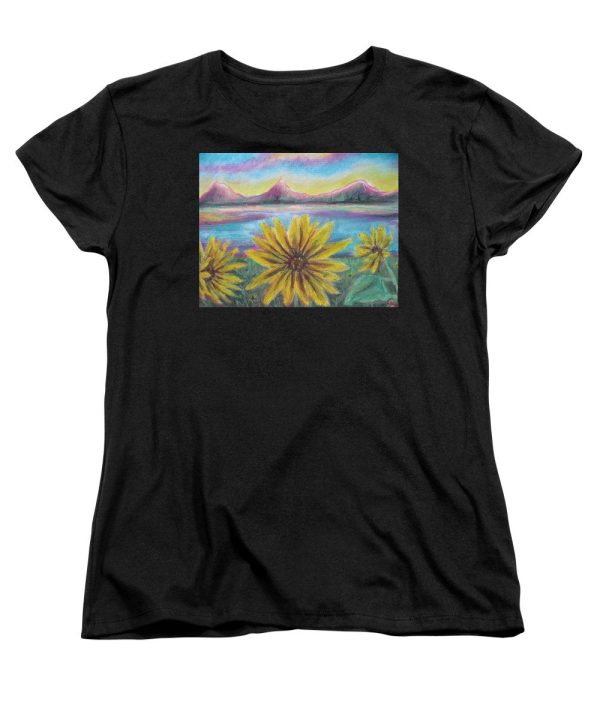 Sunflower Set - Women s T-Shirt (Standard Fit) For Discount