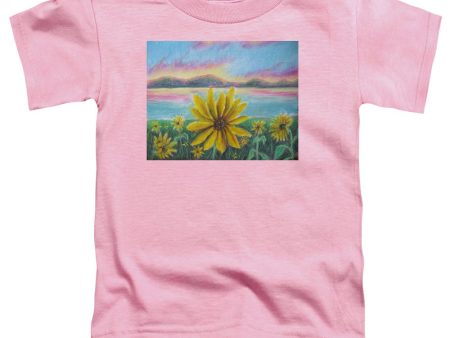 Setting Sunflower - Toddler T-Shirt For Sale