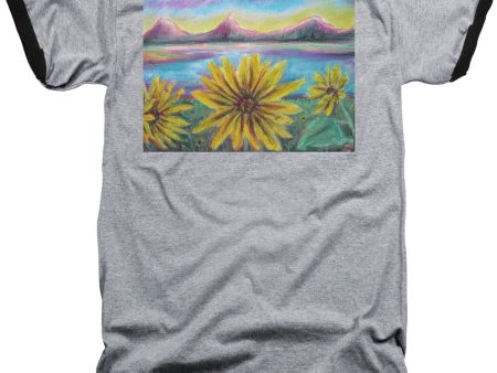 Sunflower Set - Baseball T-Shirt Online Sale