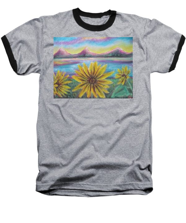 Sunflower Set - Baseball T-Shirt Online Sale