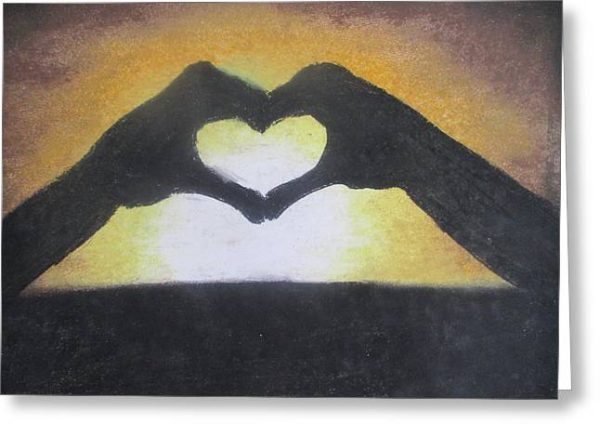 Heart of Sunset - Greeting Card Online Hot Sale