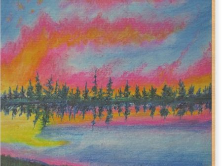 Candycane Sunset - Wood Print Hot on Sale