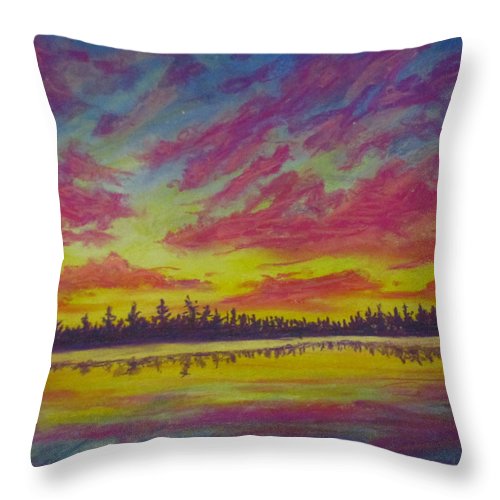 Yellowish Pink - Throw Pillow Online Hot Sale