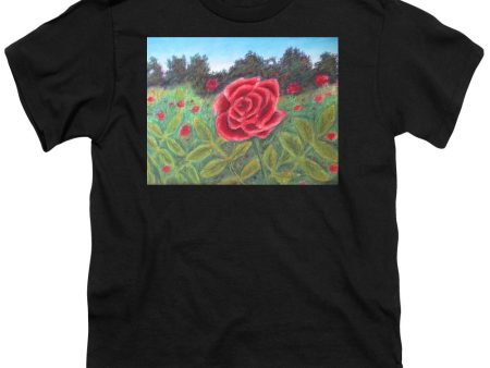 Field of Roses - Youth T-Shirt For Discount