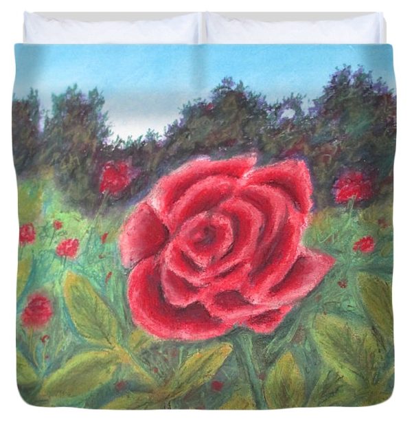 Field of Roses - Duvet Cover Sale