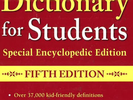 Websters Dictionary For Students (Encyclopedic Edition) Online now