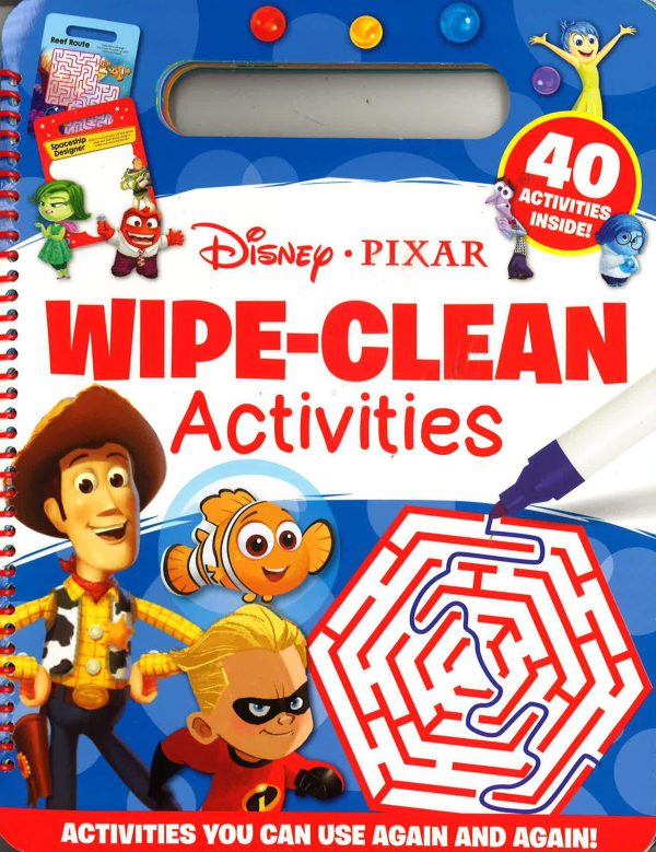 Wipe Clean Disney: Disney Pixar Mixed Hot on Sale