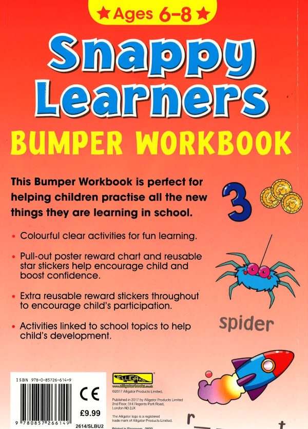 Snappy Learner Bumper Workbook (Ages 6-8) Cheap