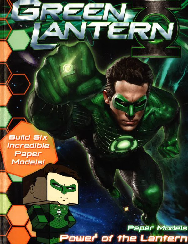 Green Lantern: Paper Models - Power Of The Lantern Discount