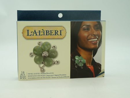 Laliberi Swirl Leaves Brooch Ring Kit Online