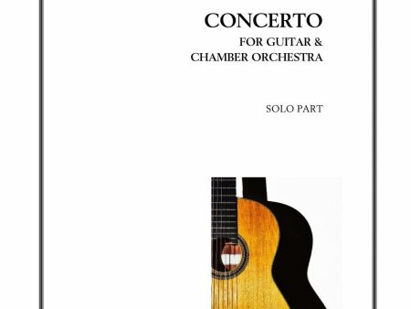 Concerto for guitar and chamber orchestra - Solo guitar part Sale